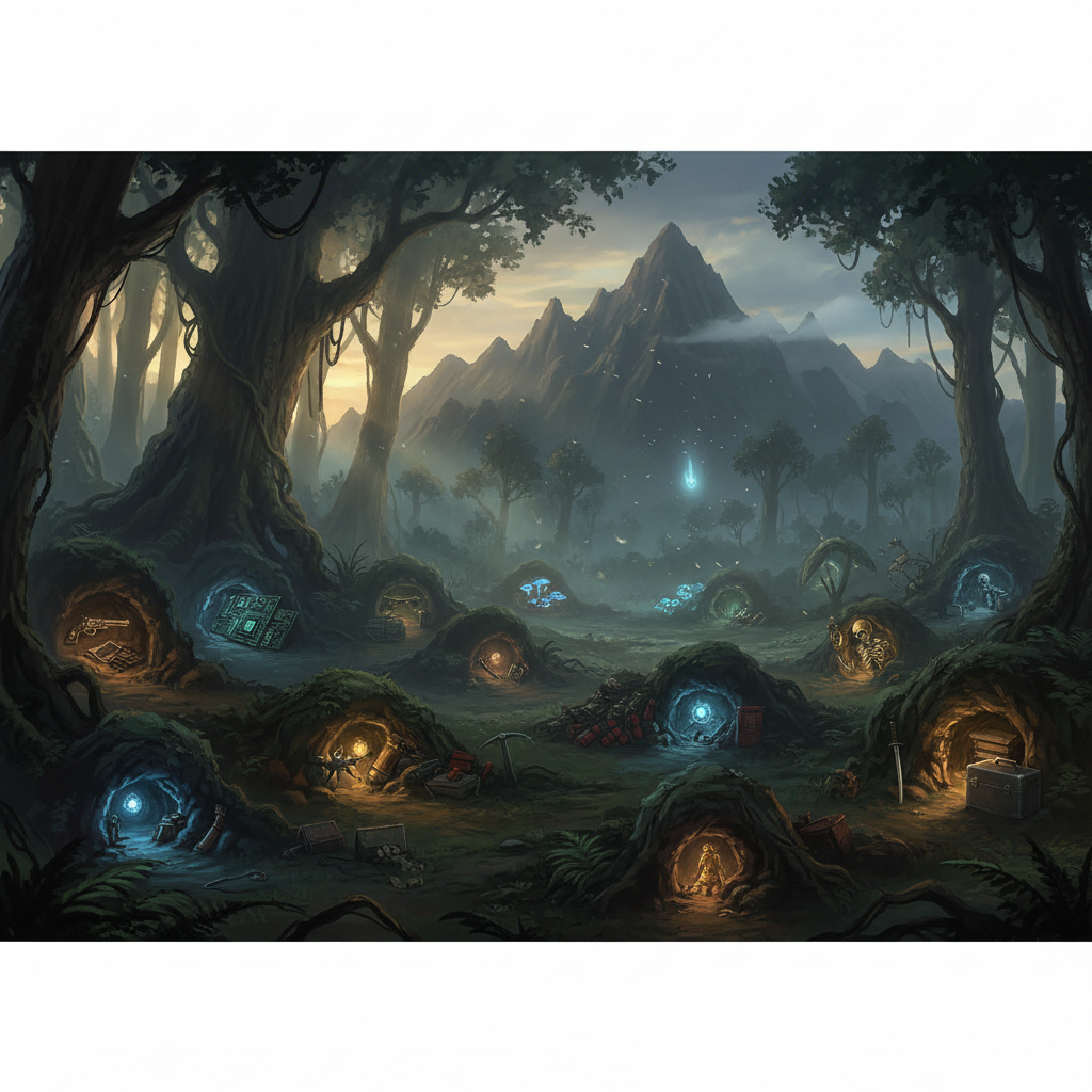 All 12 Cave Locations and Their Loot in Sons of the Forest