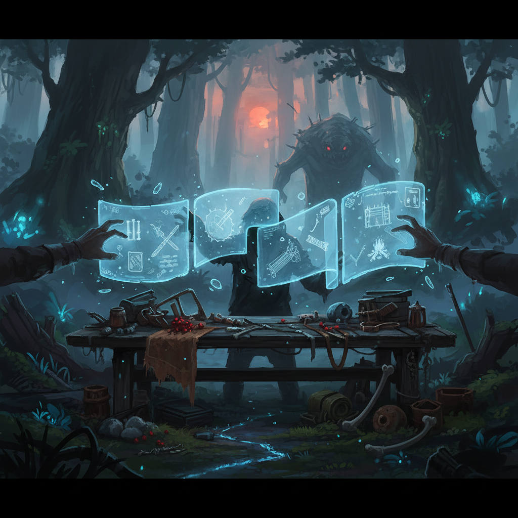 Unlocking Crafting: All Sons of the Forest Blueprints